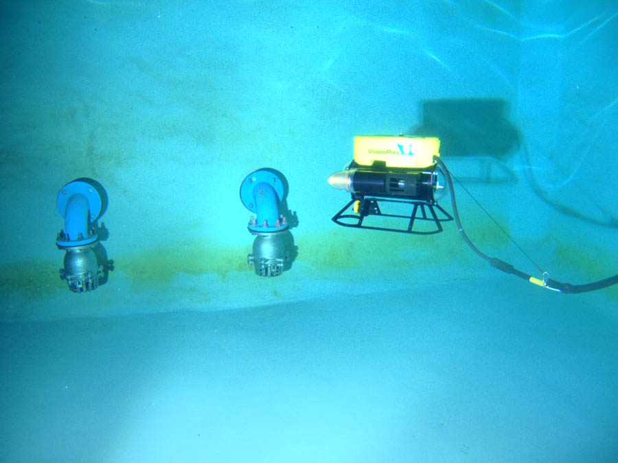 水中ドローン調査