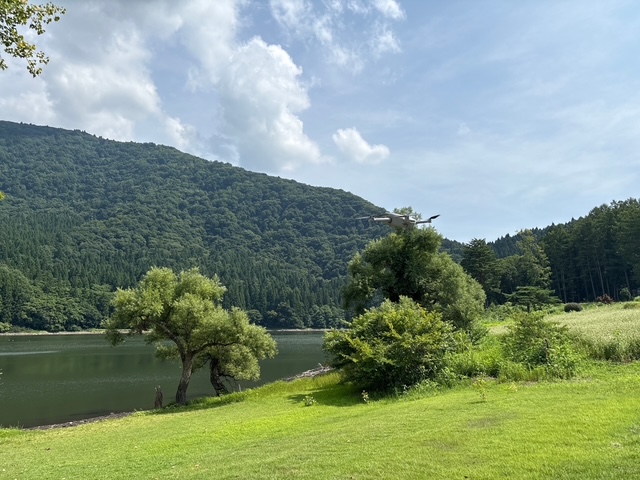 水中ドローン調査