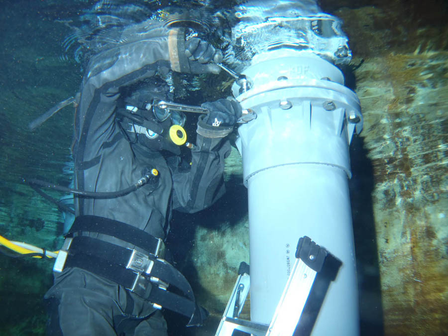 流入管の延長立上げ