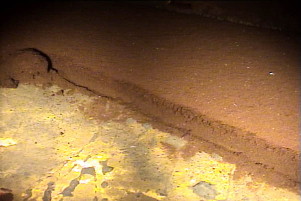 RC製配水池のロボット清掃