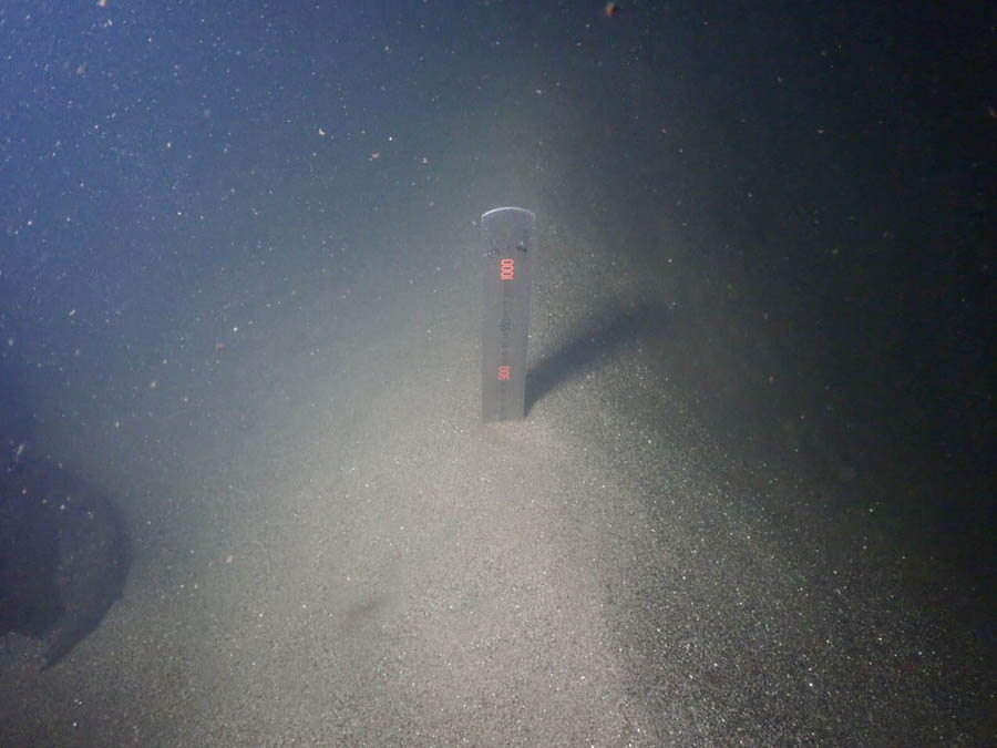 取水ポンプ井の土砂浚渫