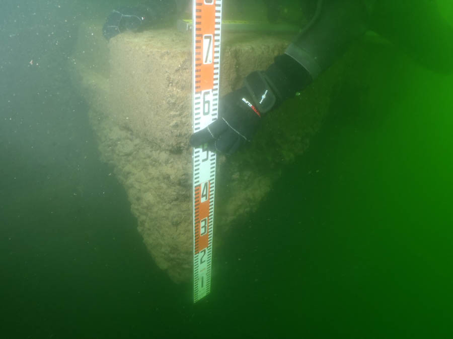 水中構造物の躯体劣化調査