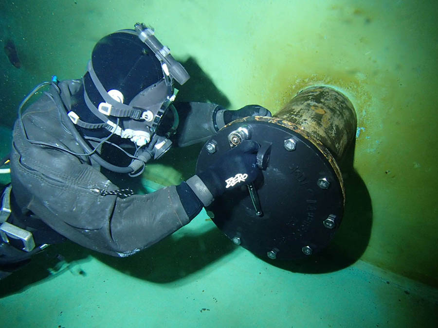 BF設置による配管止水