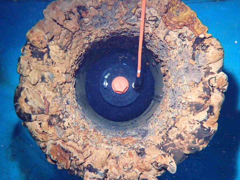 止水プラグによる配管止水